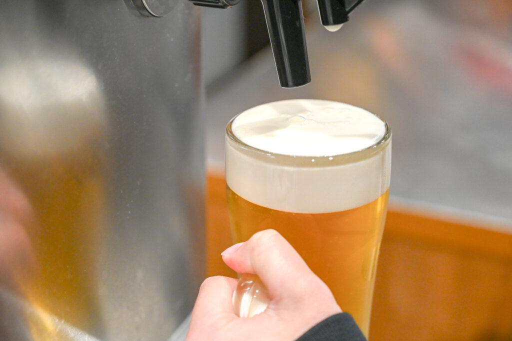 ビールの写真
